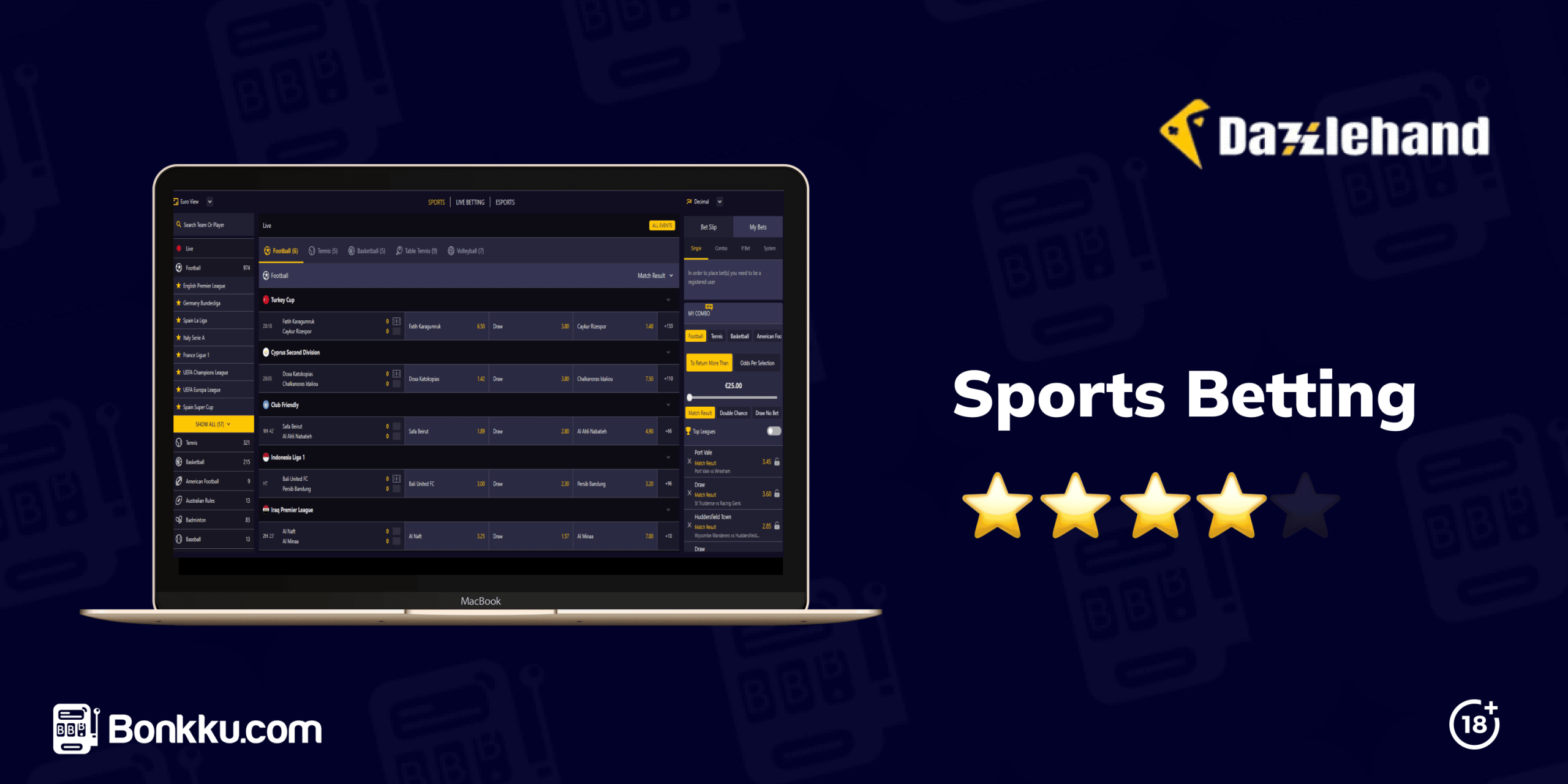 dazzlehand sports betting