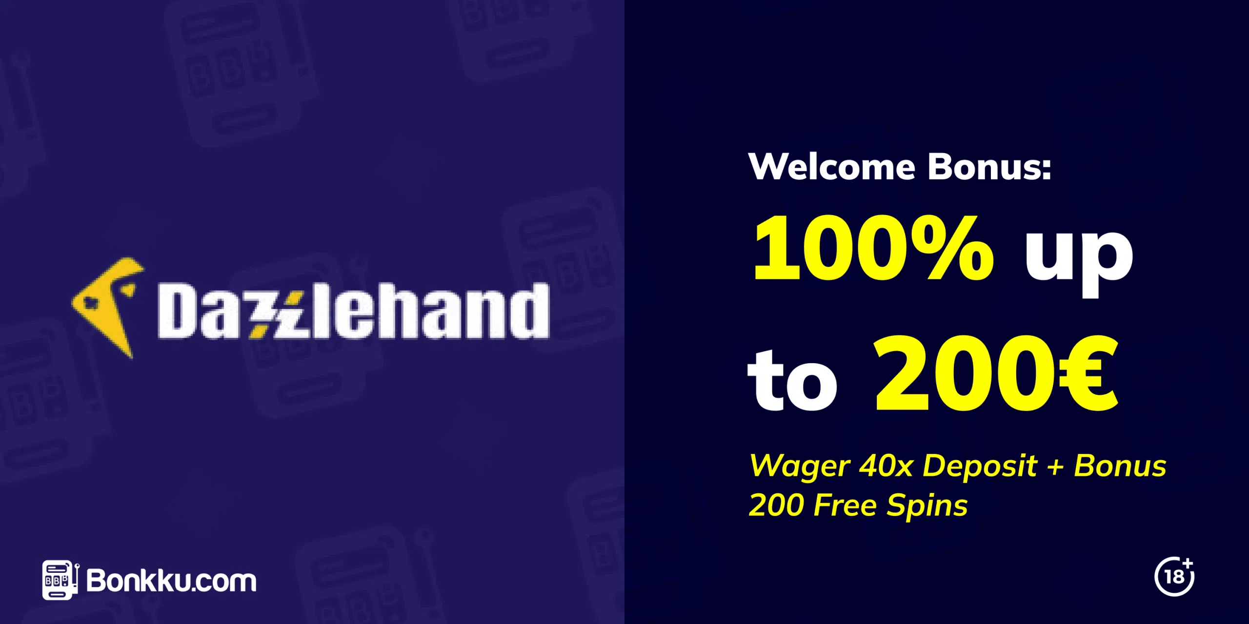 dazzlehand welcome bonus