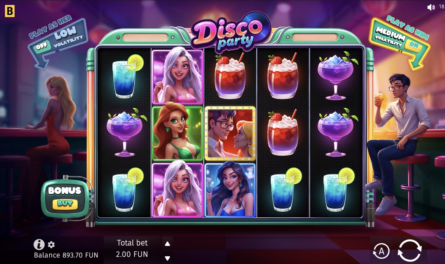 disco party slot