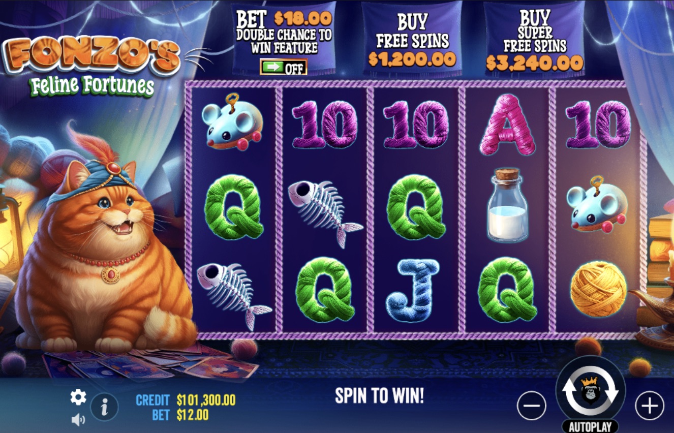 fonzos feline fortunes slot