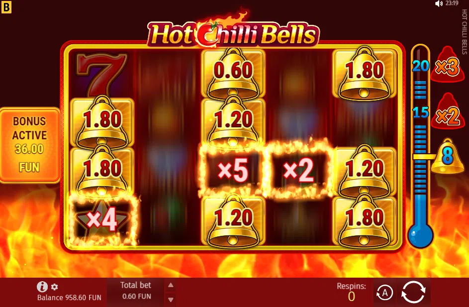 hot chilli bells bonus