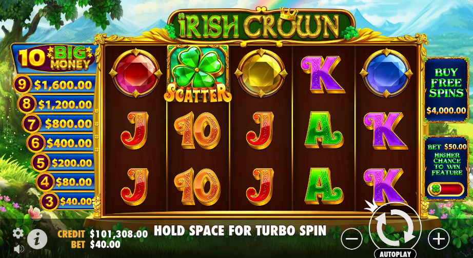 irish crown slot