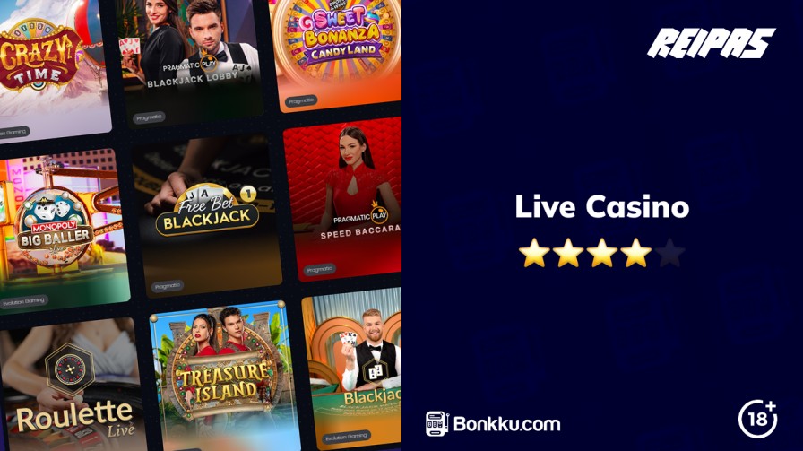 live casino at reipas casino
