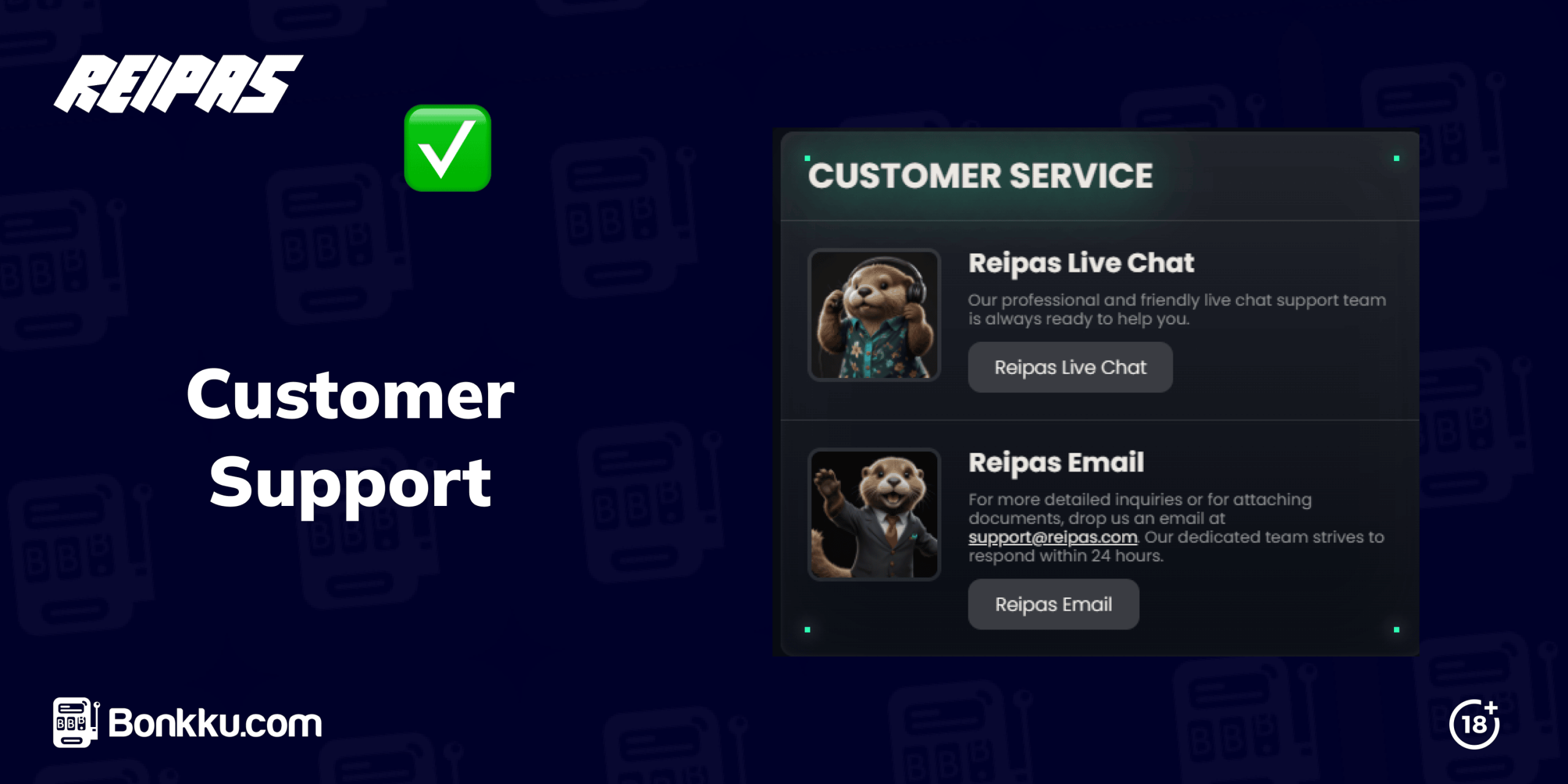 reipas customer support