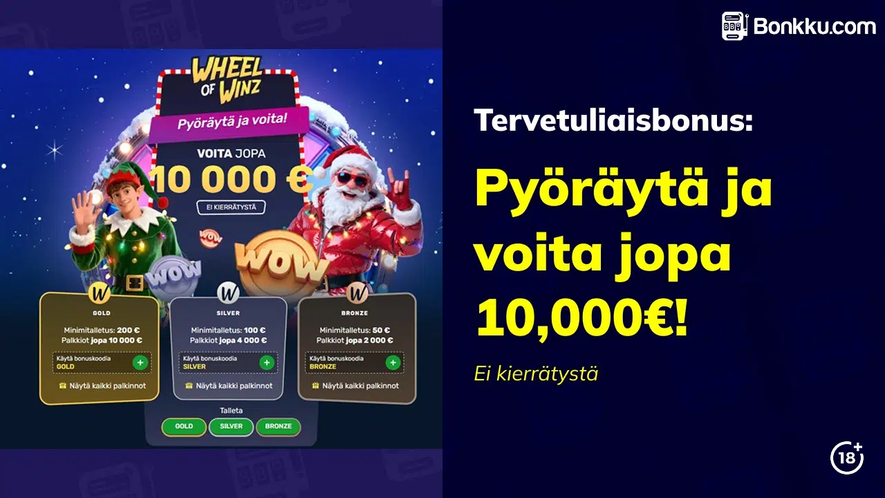 winz tervetuliaisbonus