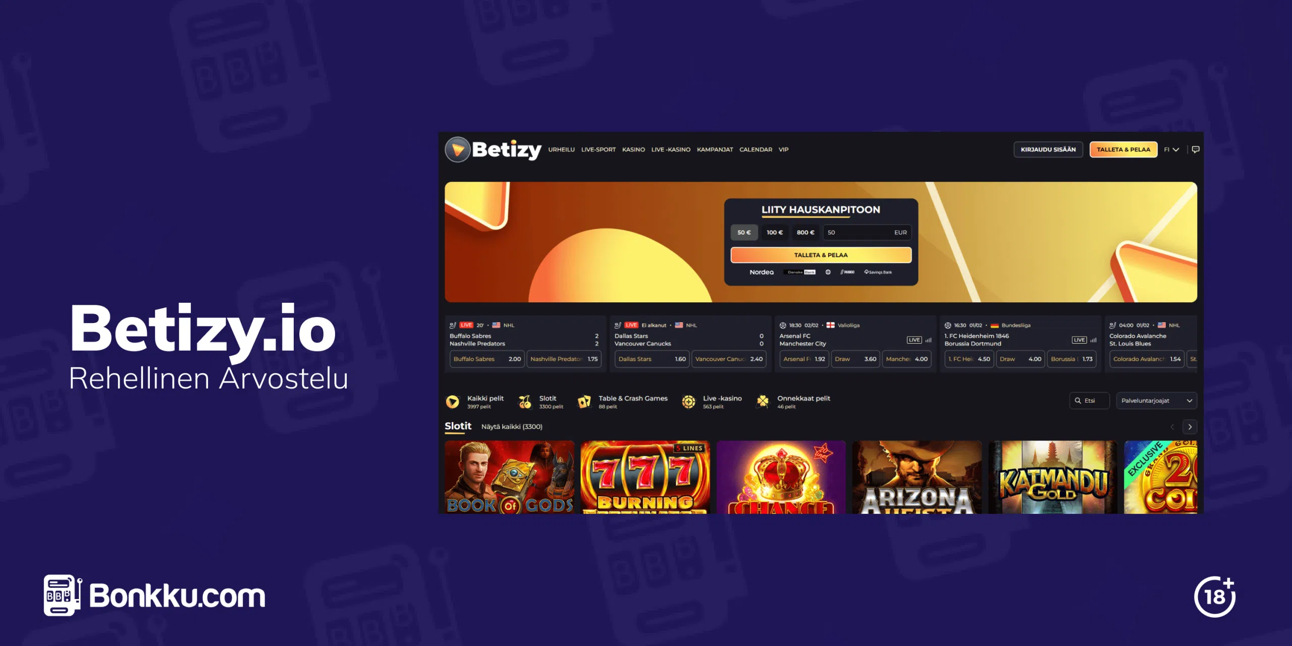 betizy casino arvostelu