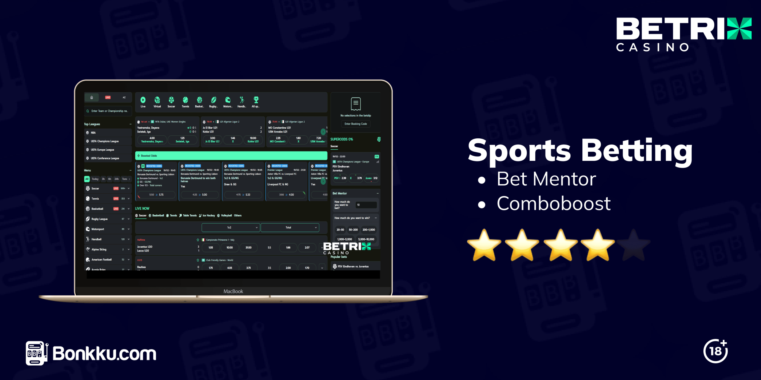 betrix casino sports betting