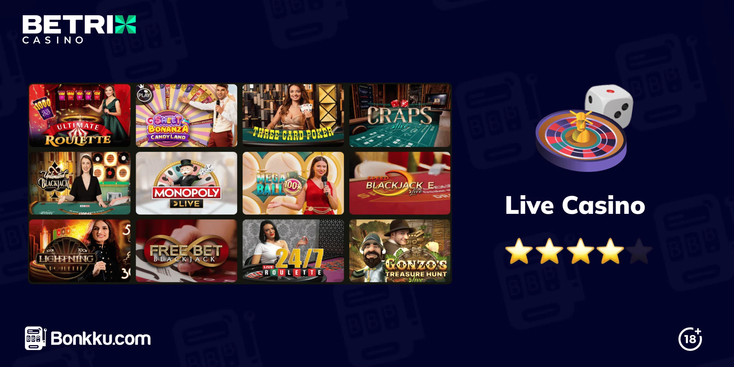 betrix live casino