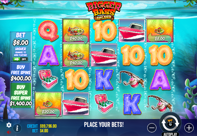 bigger bass splash slot