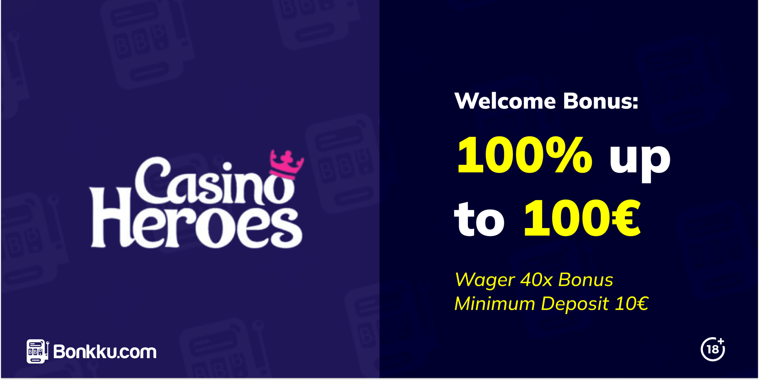 casino heroes welcome bonus