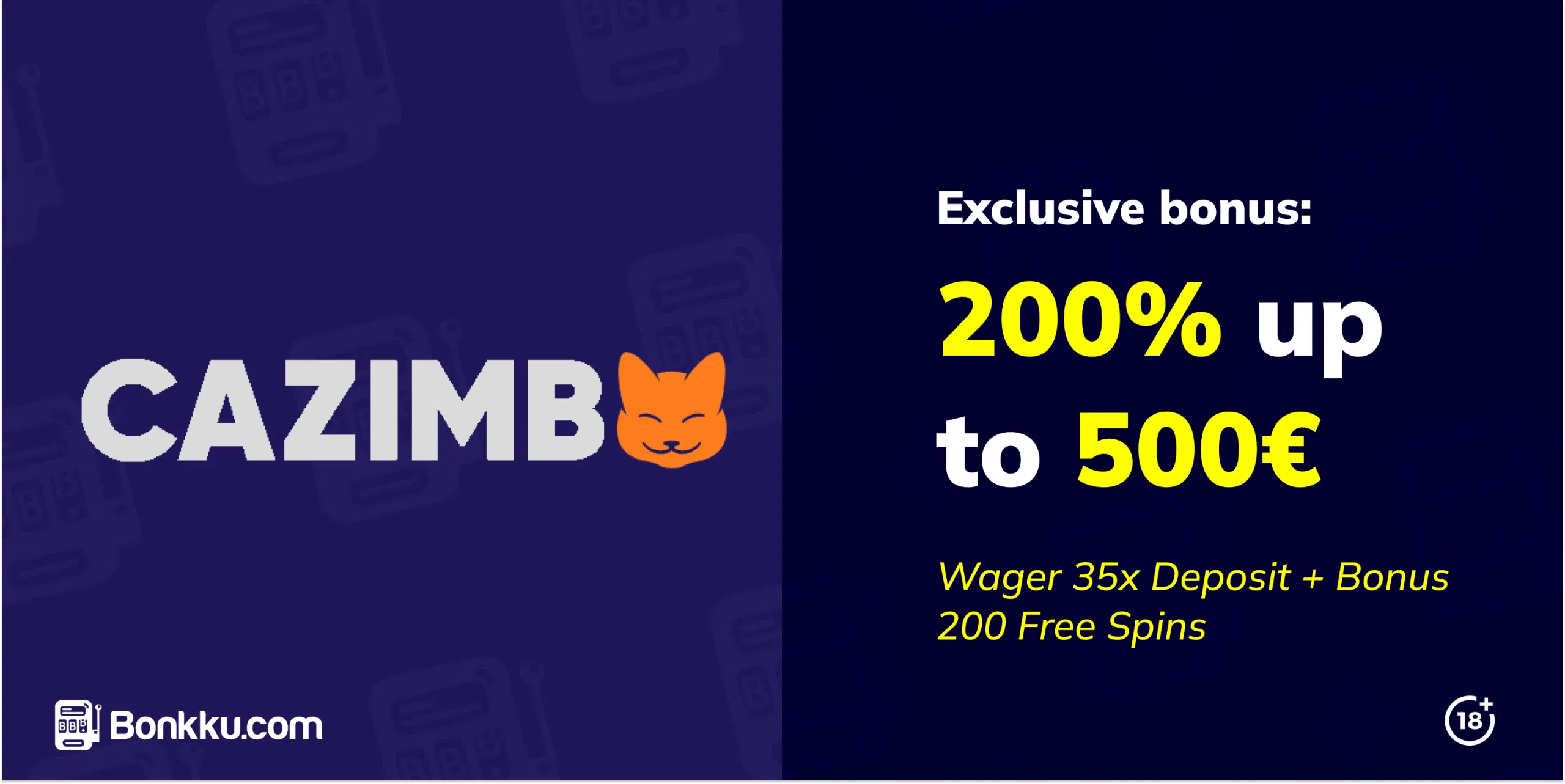 cazimbo 200% exclusive bonus