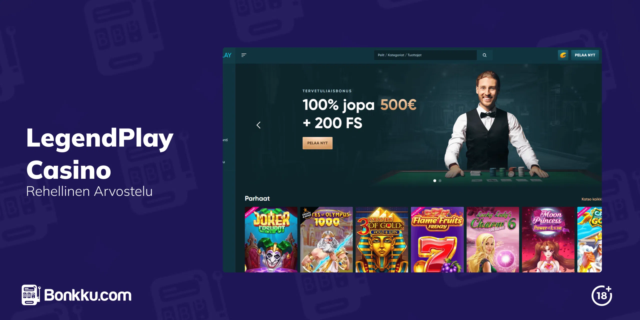 legendplay casino arvostelu