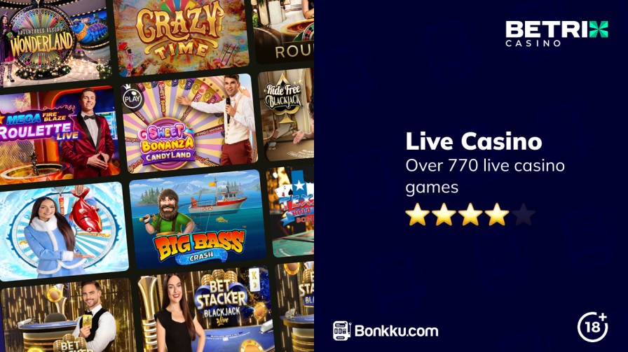 live casino at betrix casino