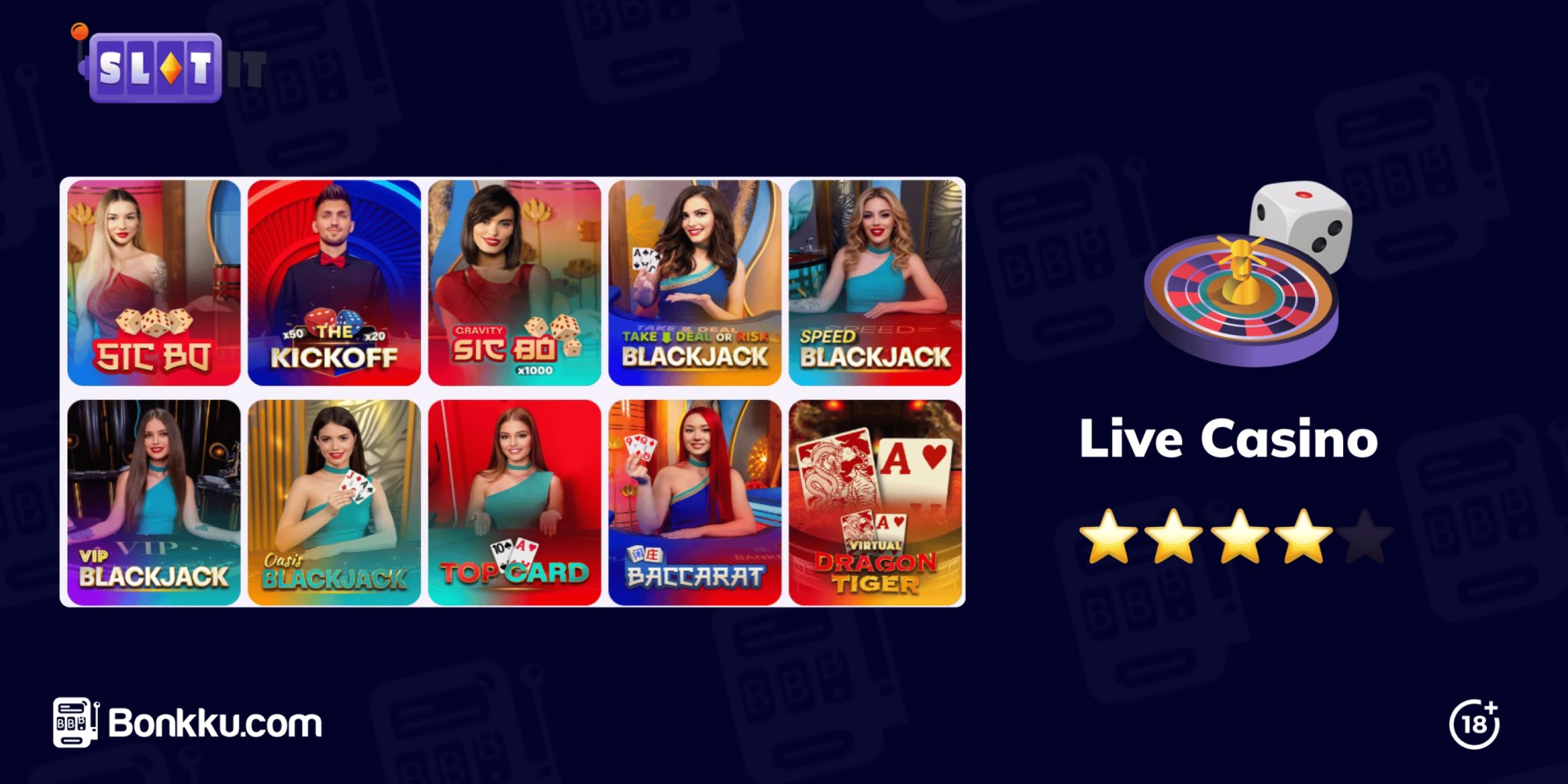 live casino at slotit casino