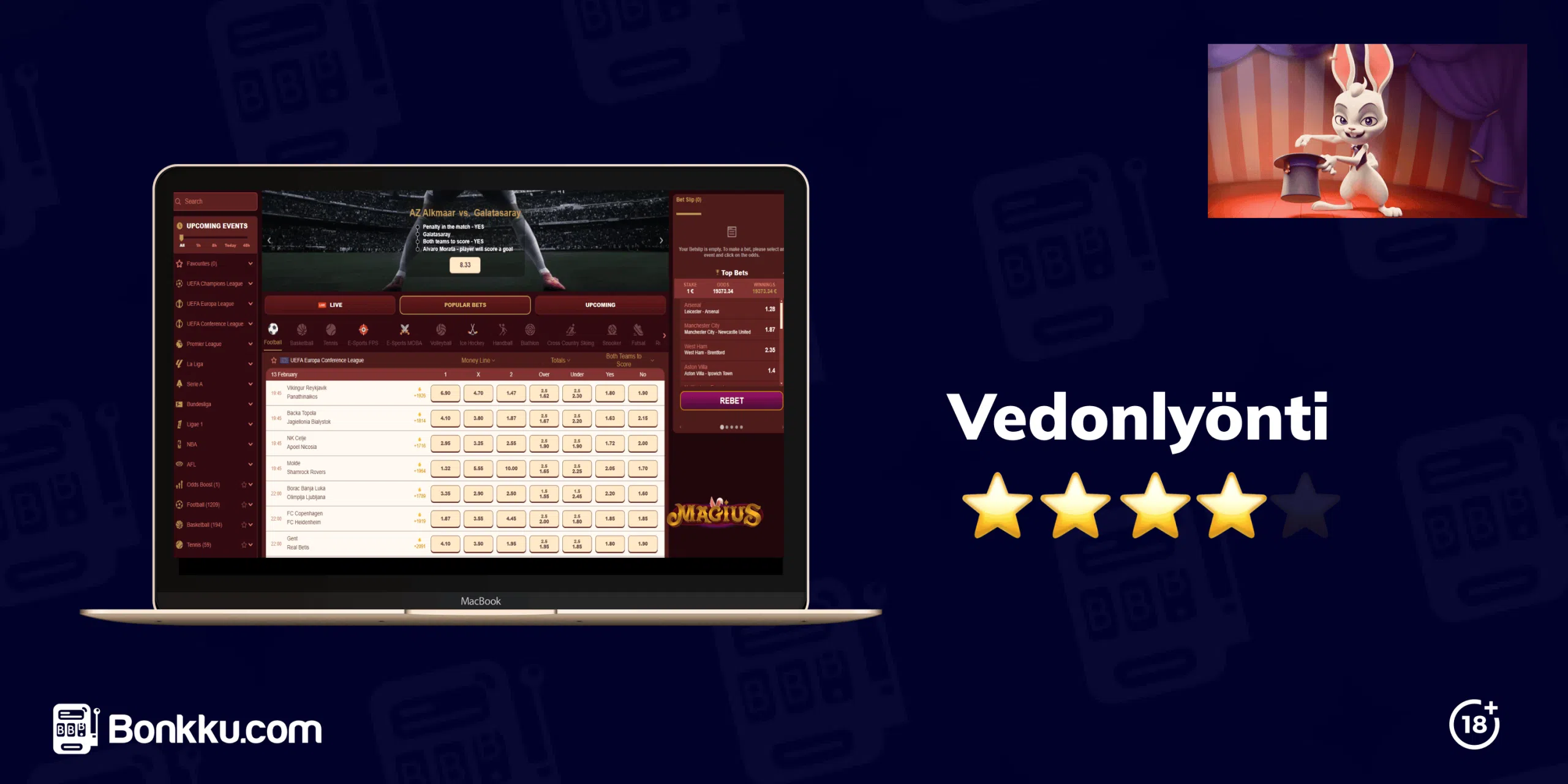 magius casino vedonlyönti