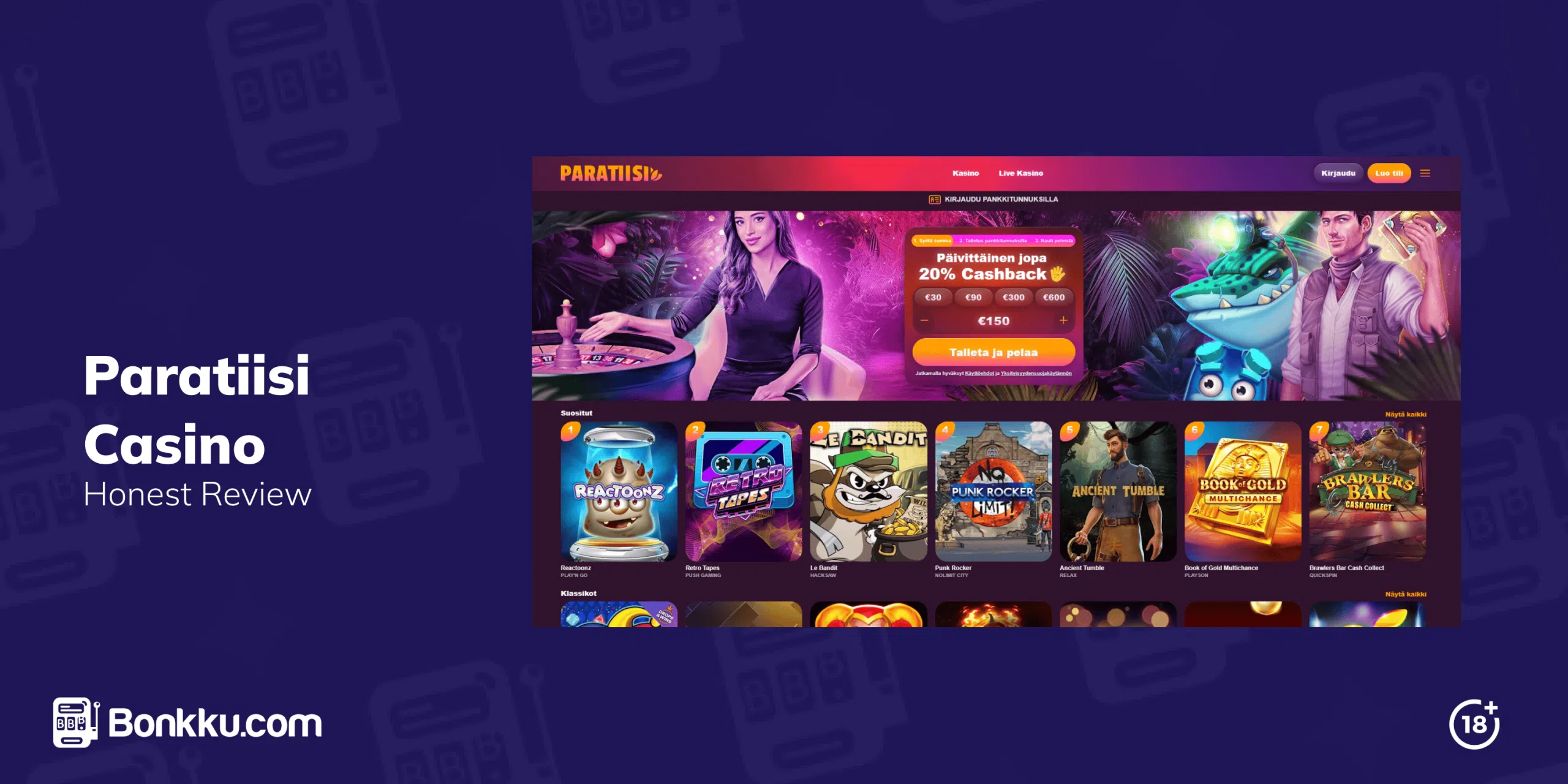 paratiisi casino review