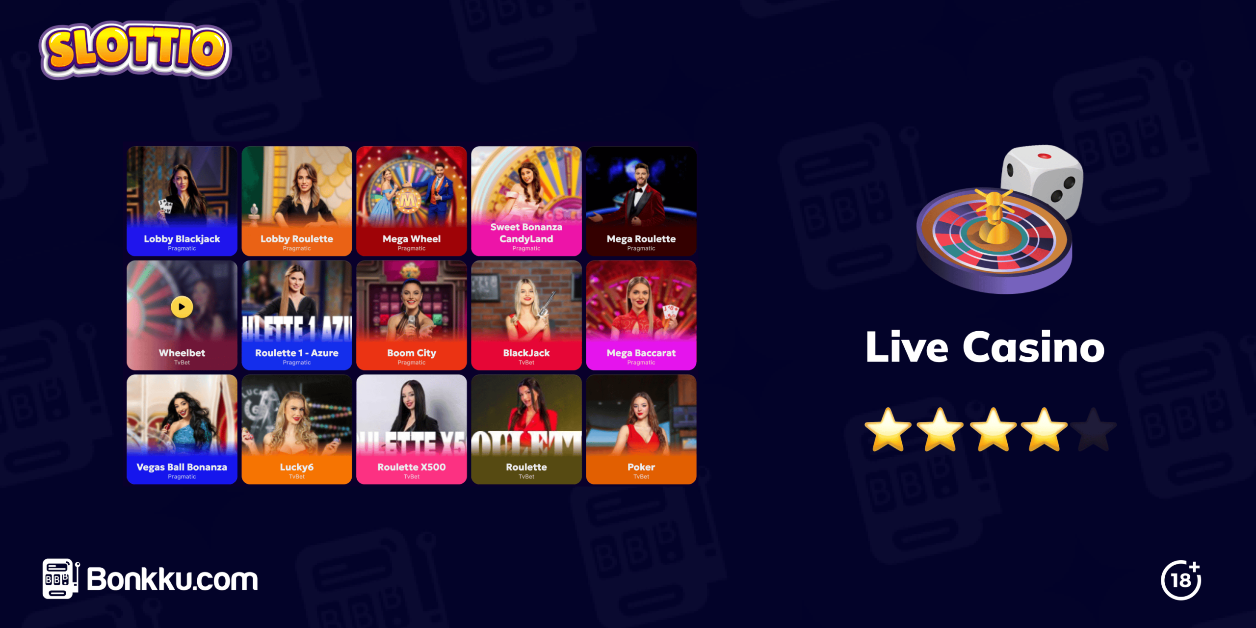 slottio live casino