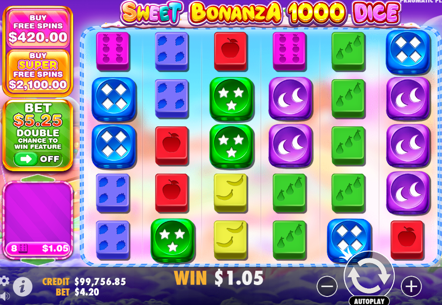 sweet bonanza 1000 dice slot