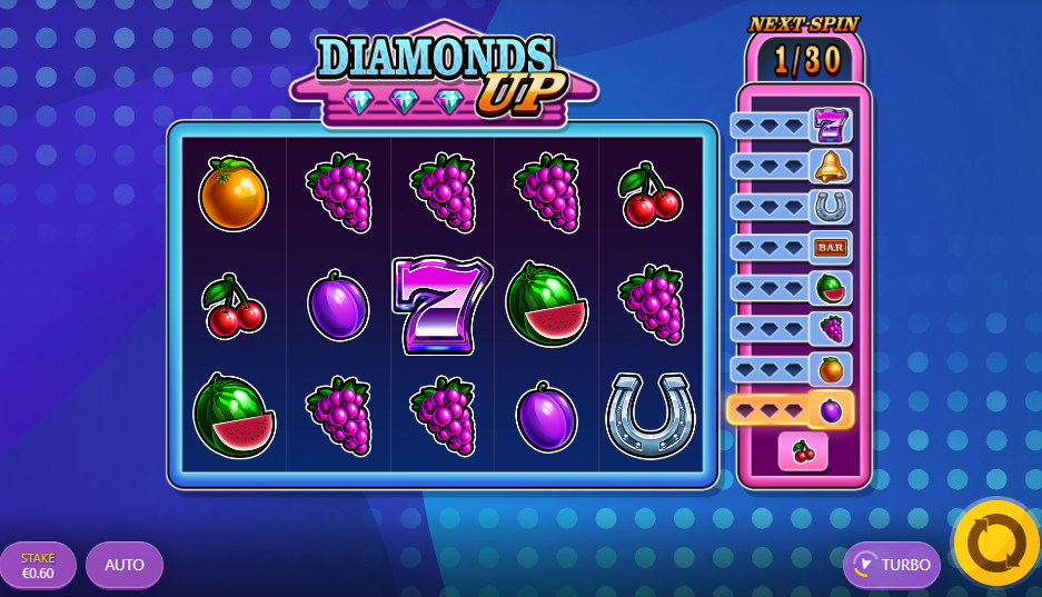 diamonds up slot