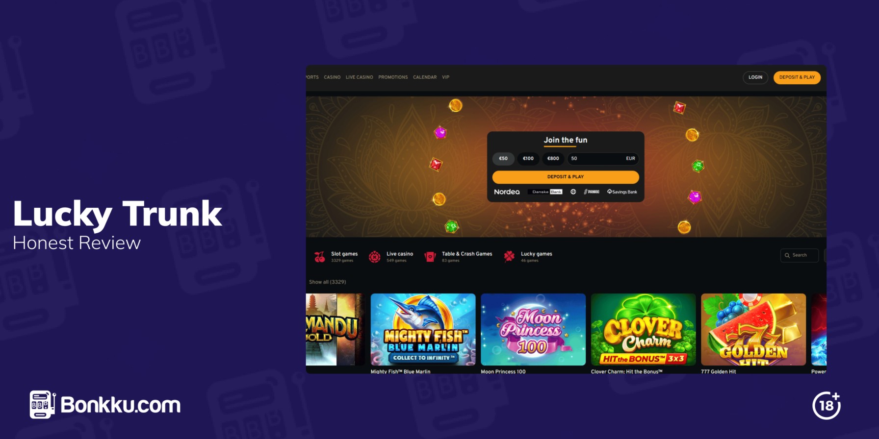 lucky trunk casino review