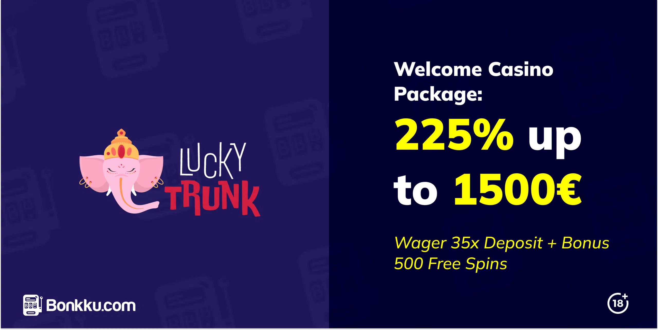 lucky trunk casino welcome package