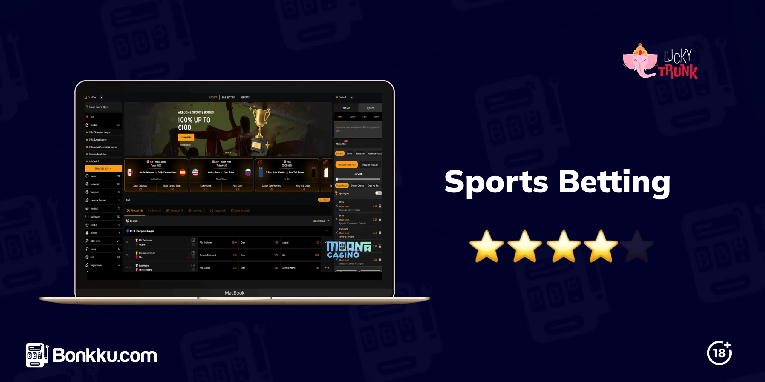 lucky trunk sports betting