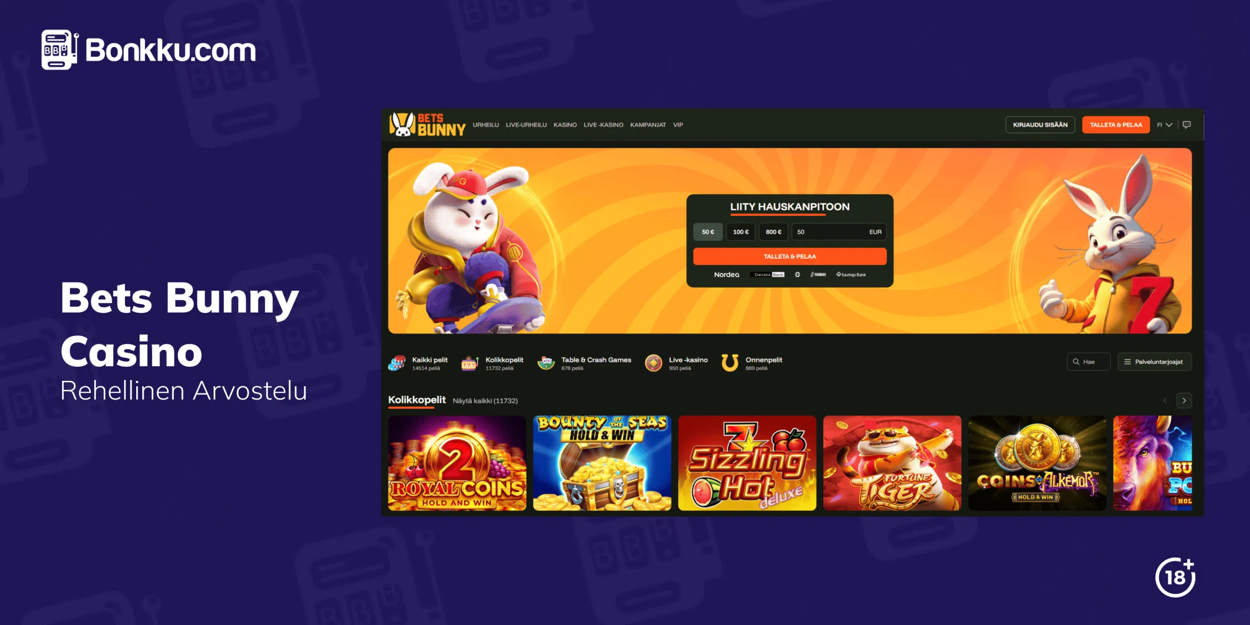 bets bunny casino arvostelu