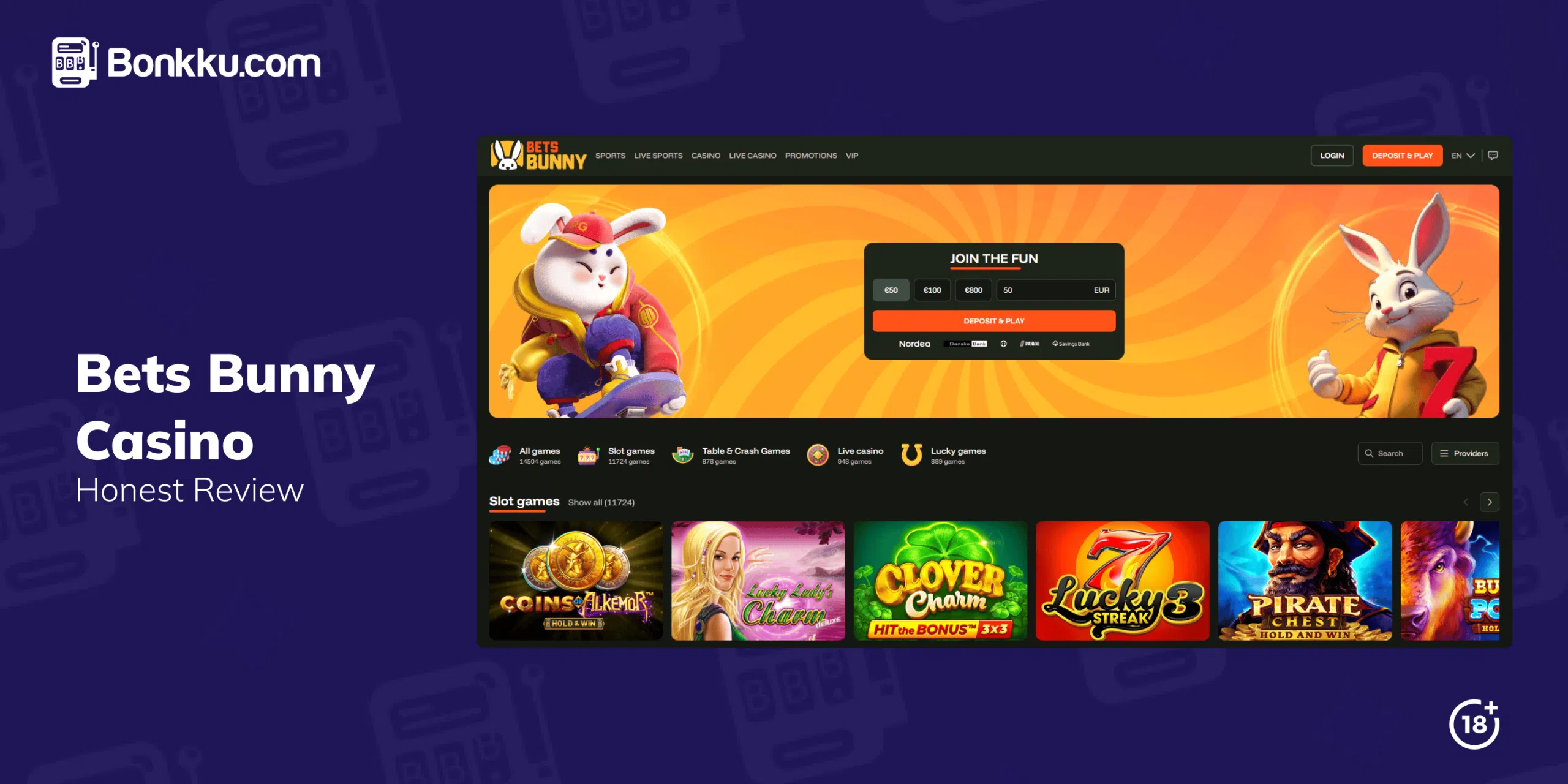 bets bunny casino review
