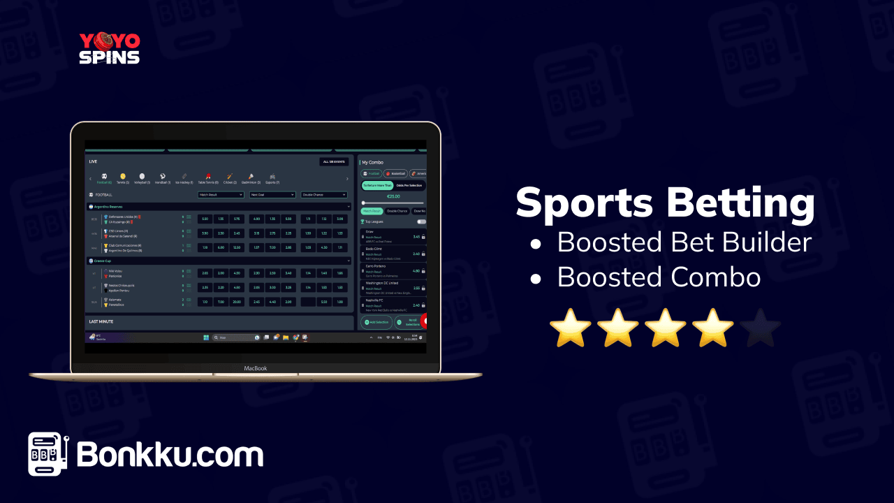 sports betting at yoyo casino