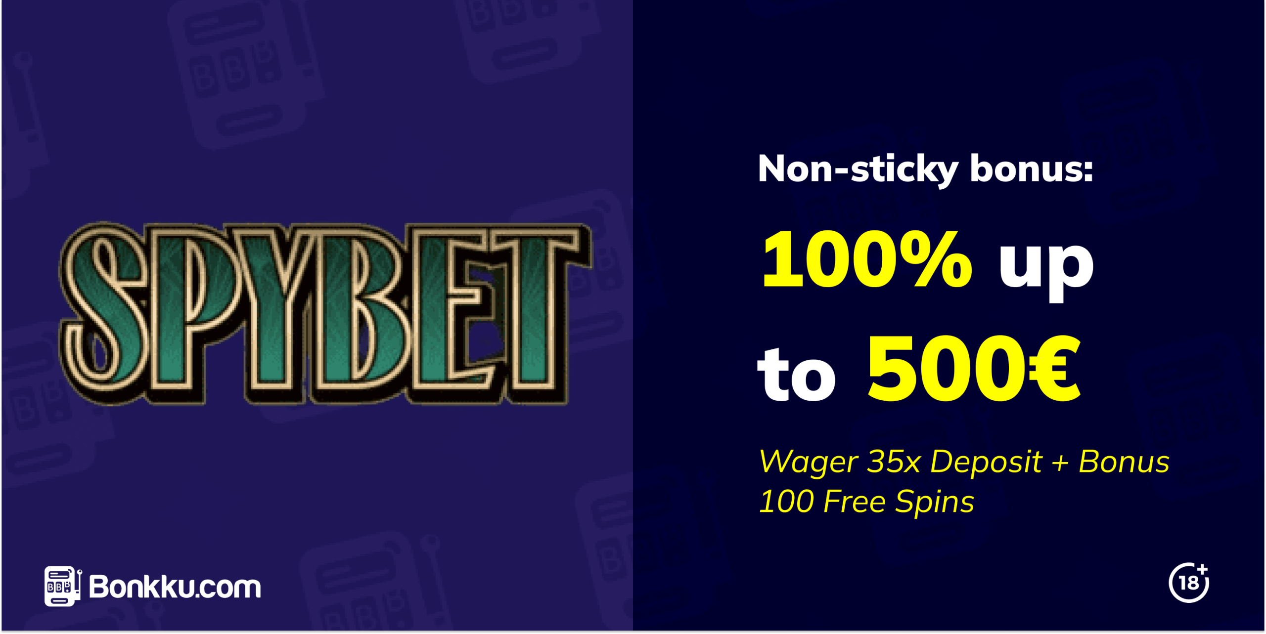 spybet welcome bonus