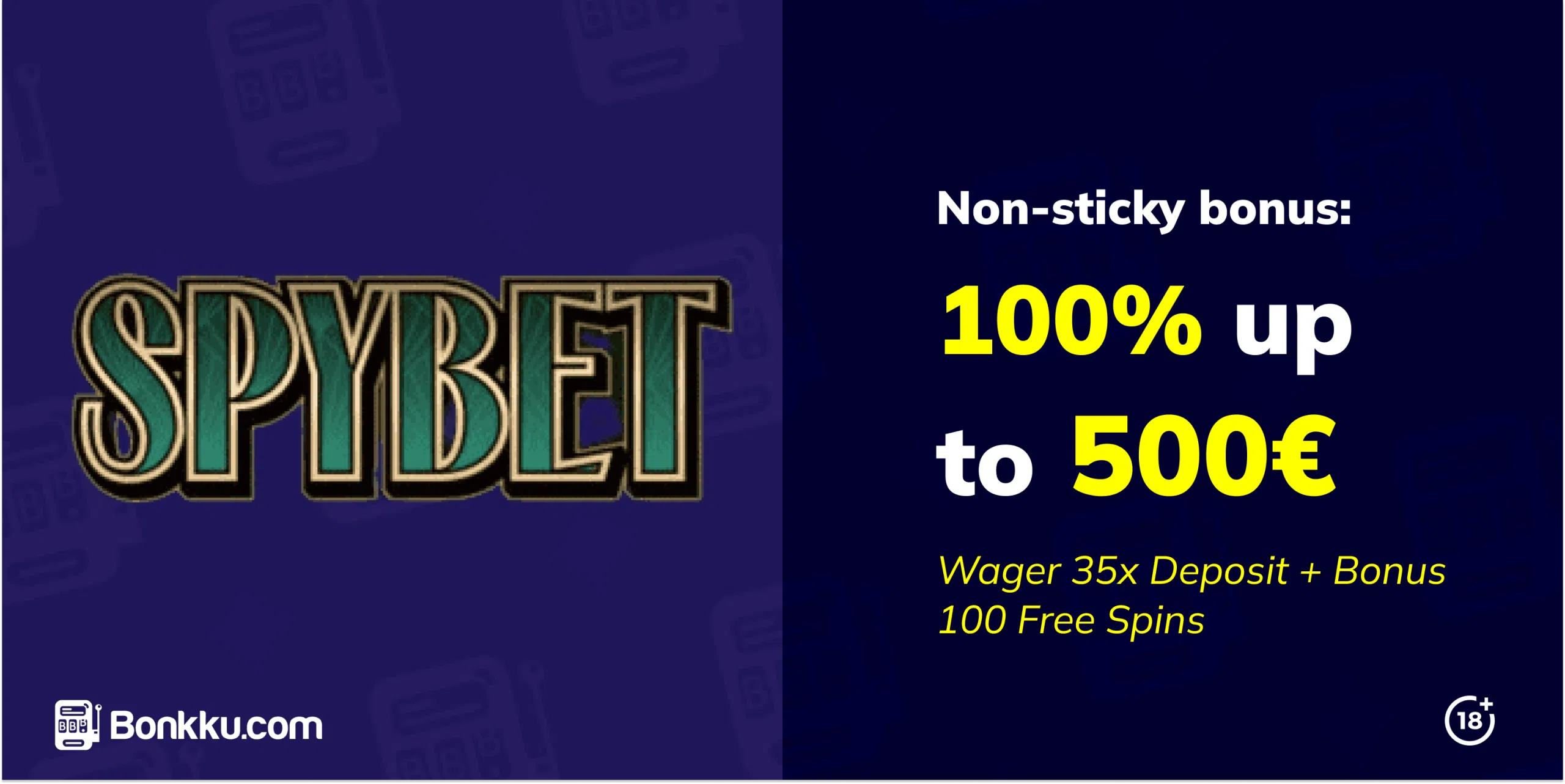 spybet welcome bonus
