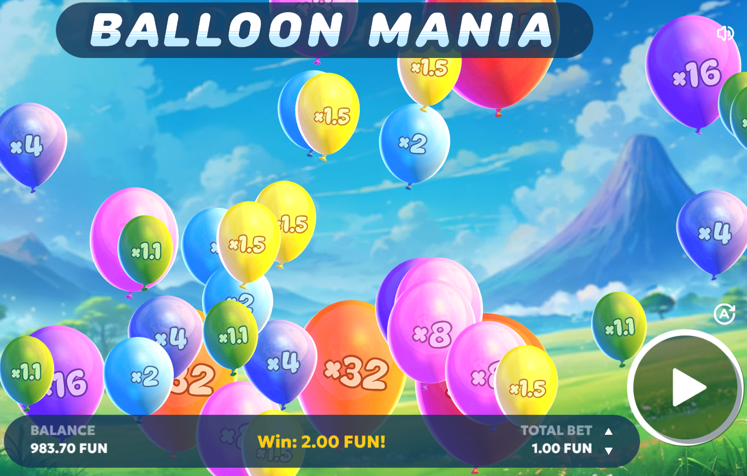 balloon mania slot