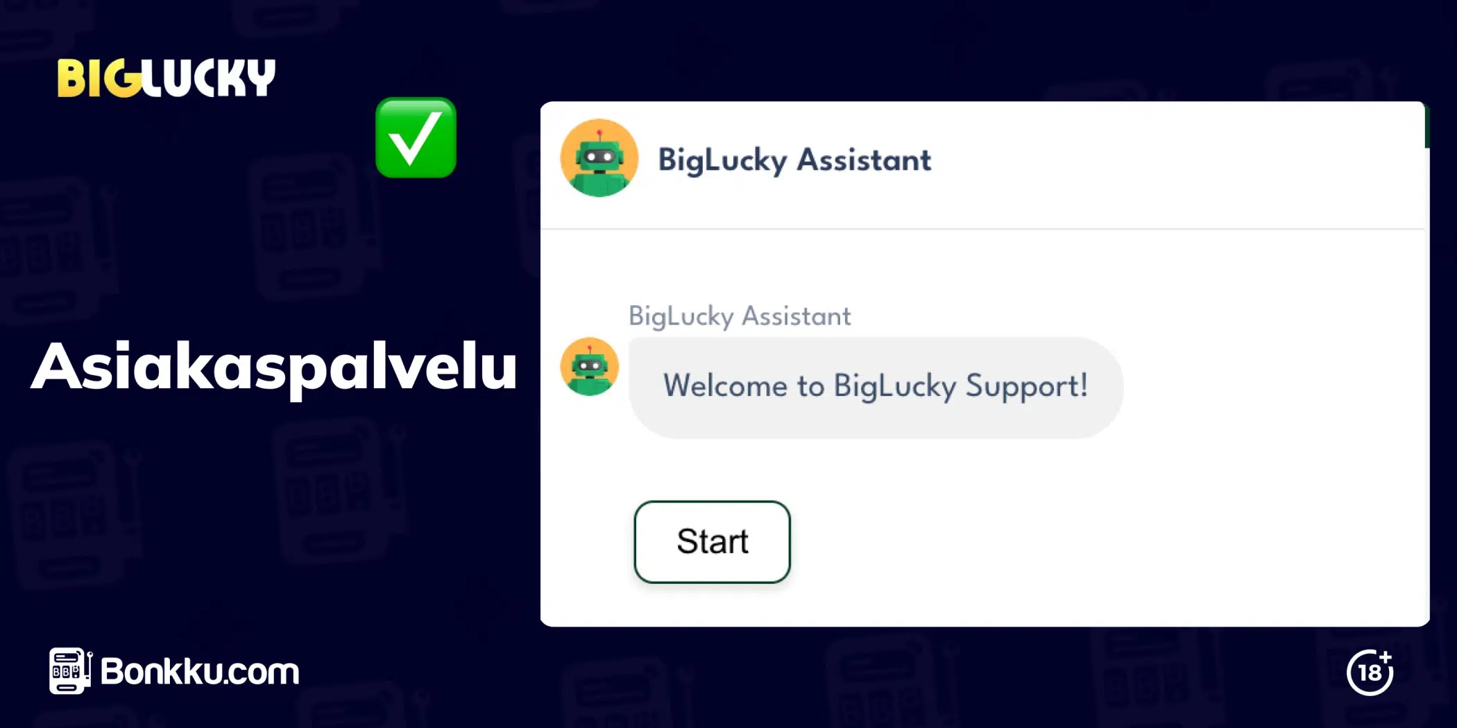 big lucky asiakaspalvelu