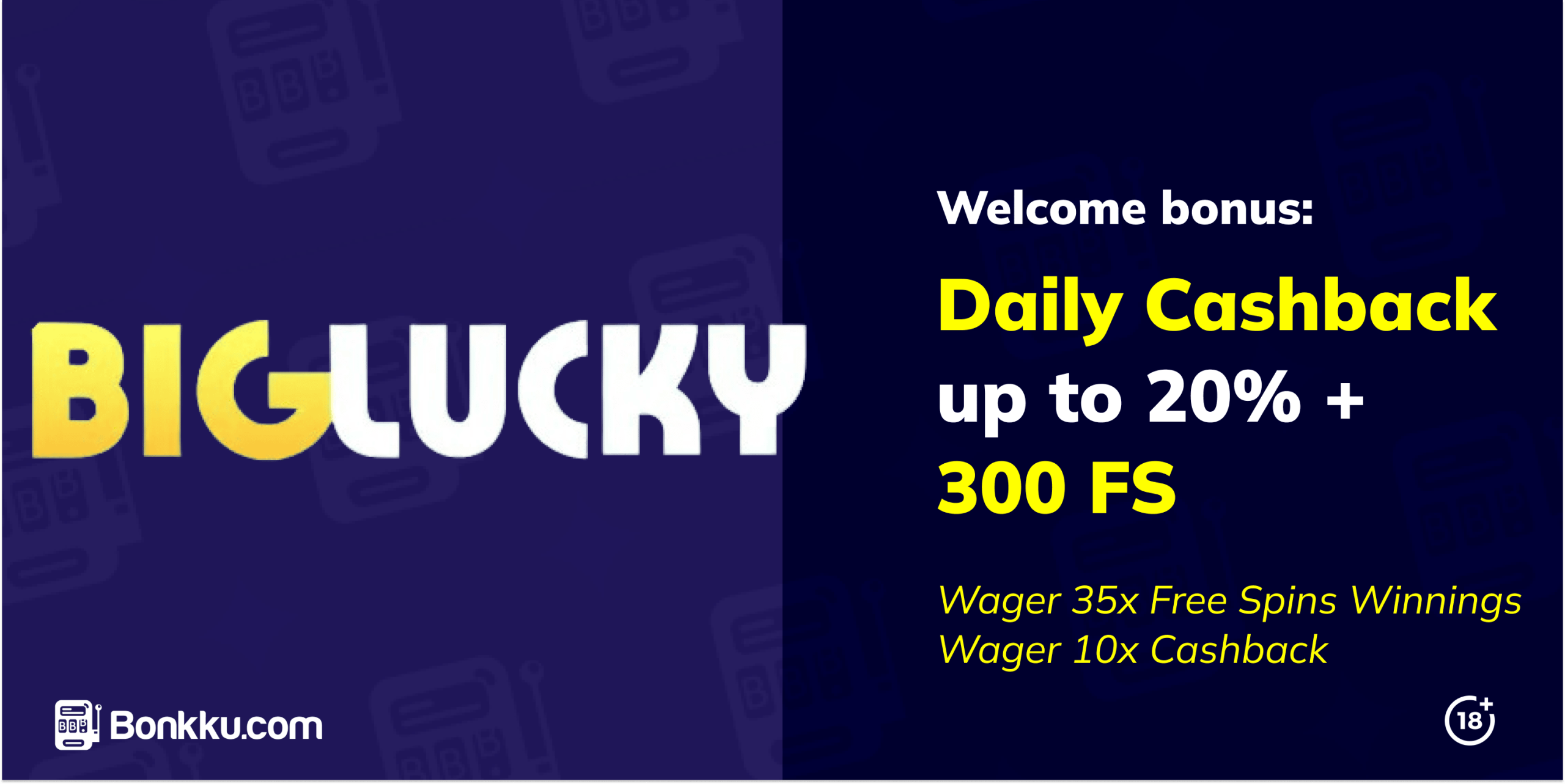 big lucky casino welcome bonus