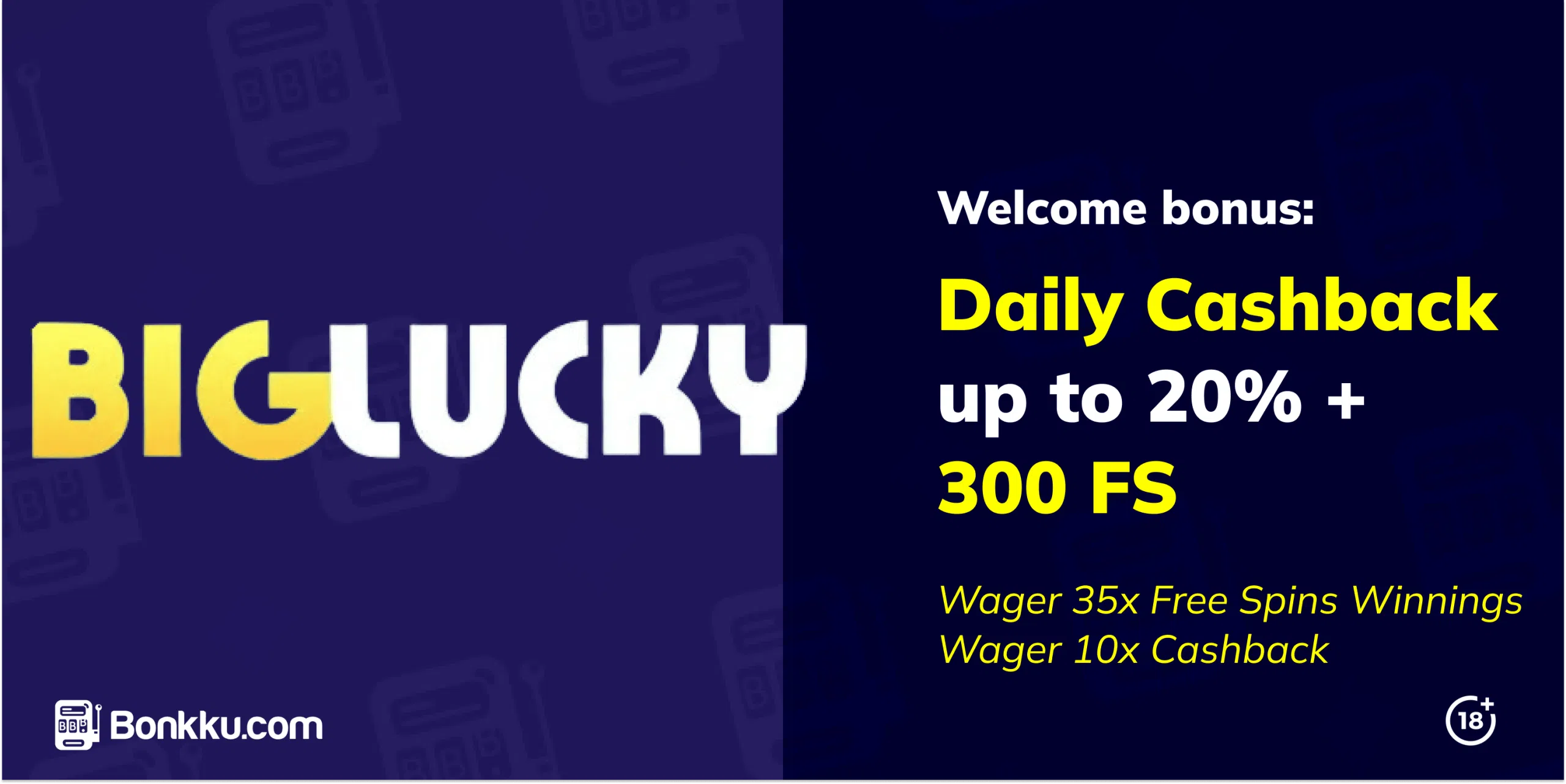 big lucky casino welcome bonus