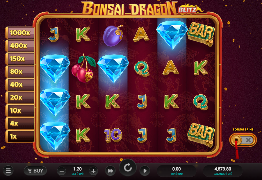 bonsai dragon blitz dream drop