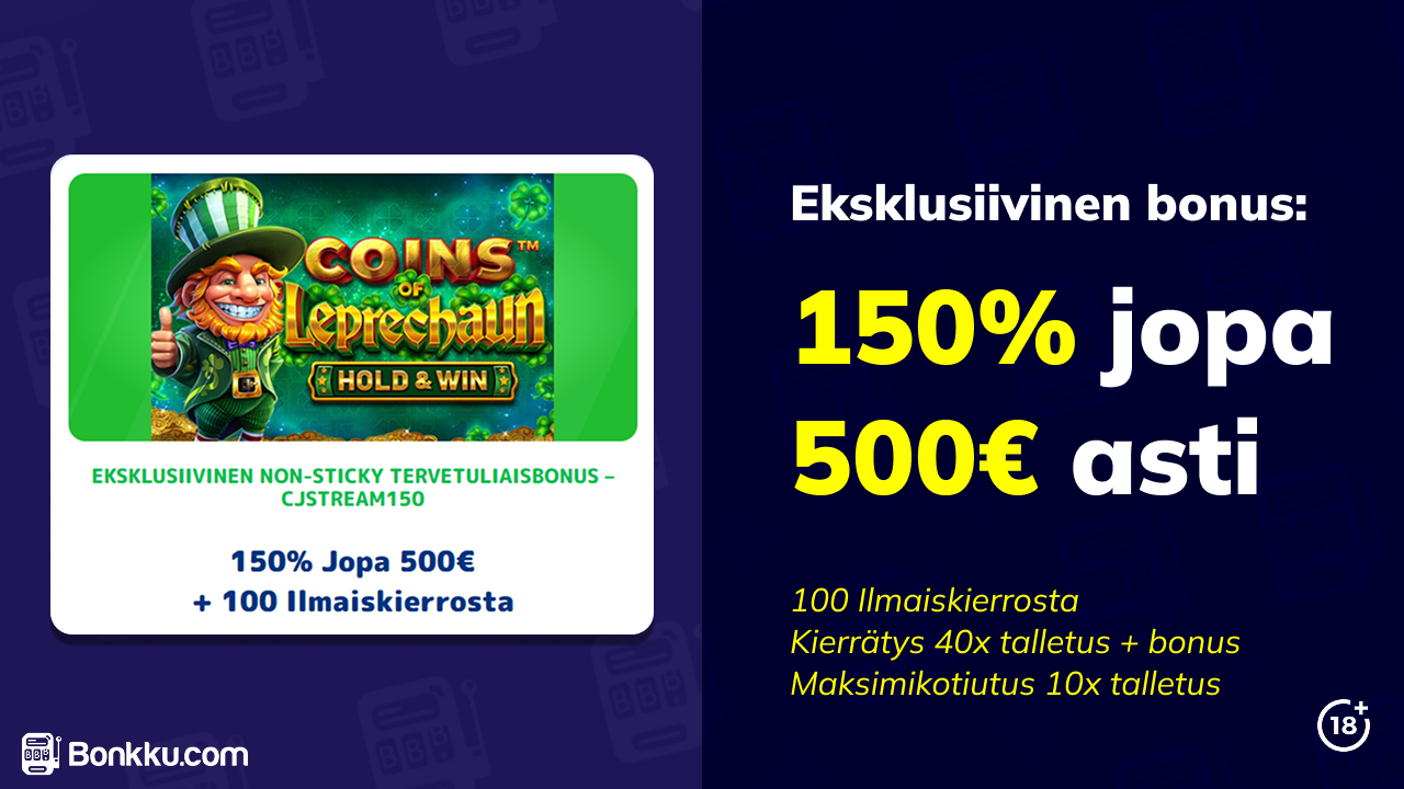 casino joy eksklusiivinen bonus