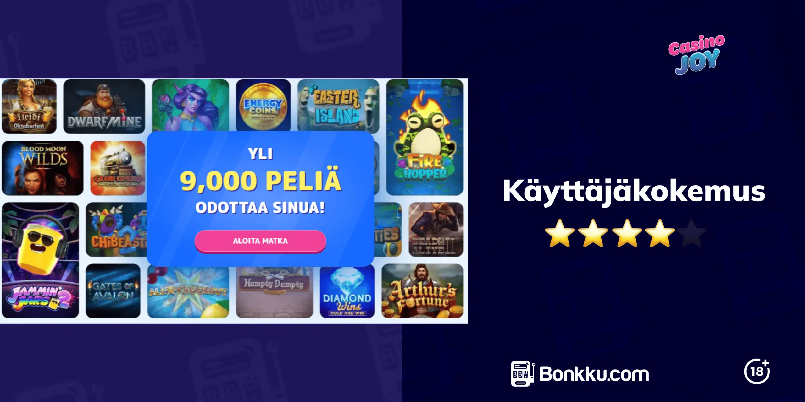 casino joy käyttäjäkokemus