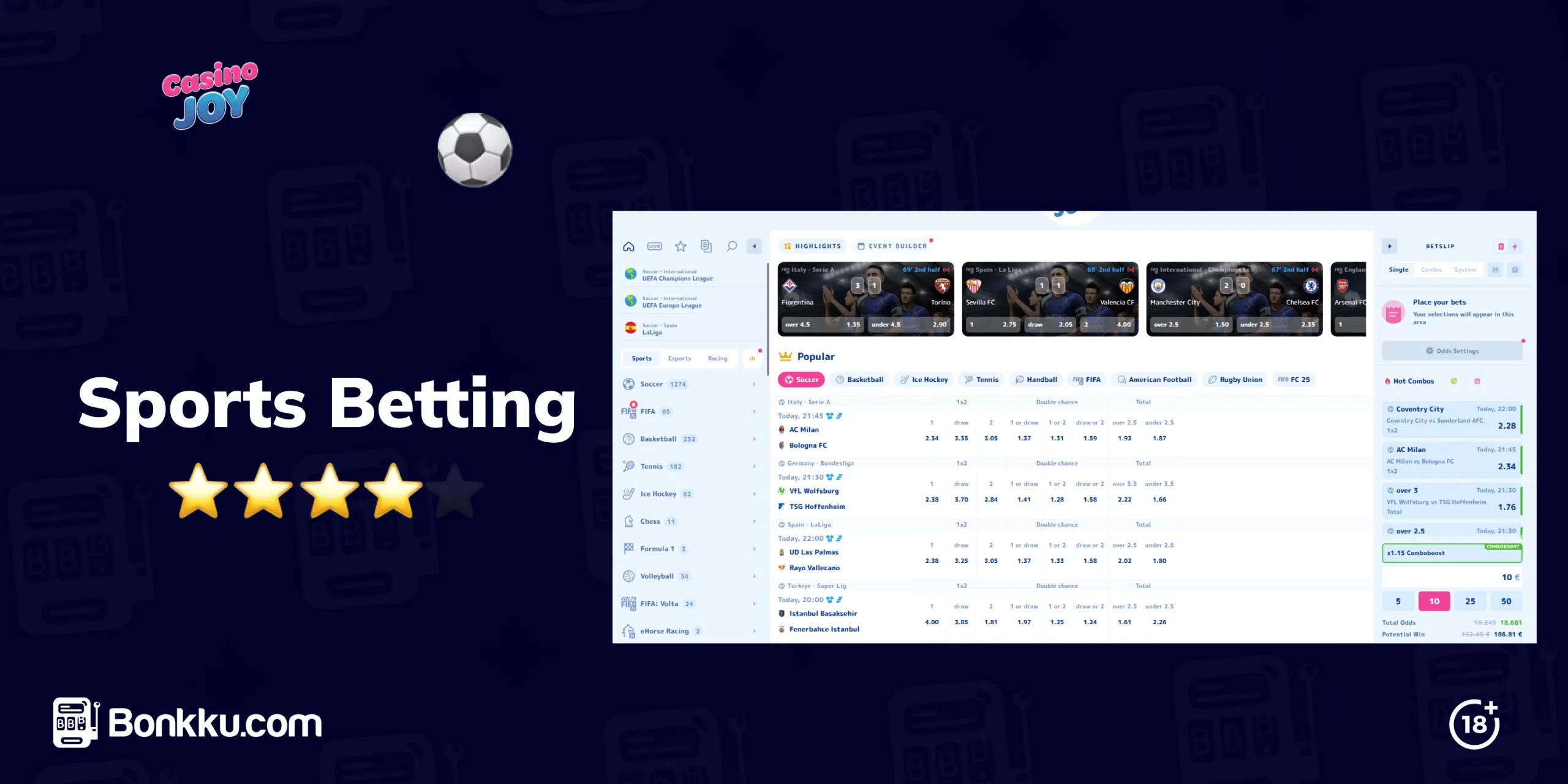 casino joy sports betting
