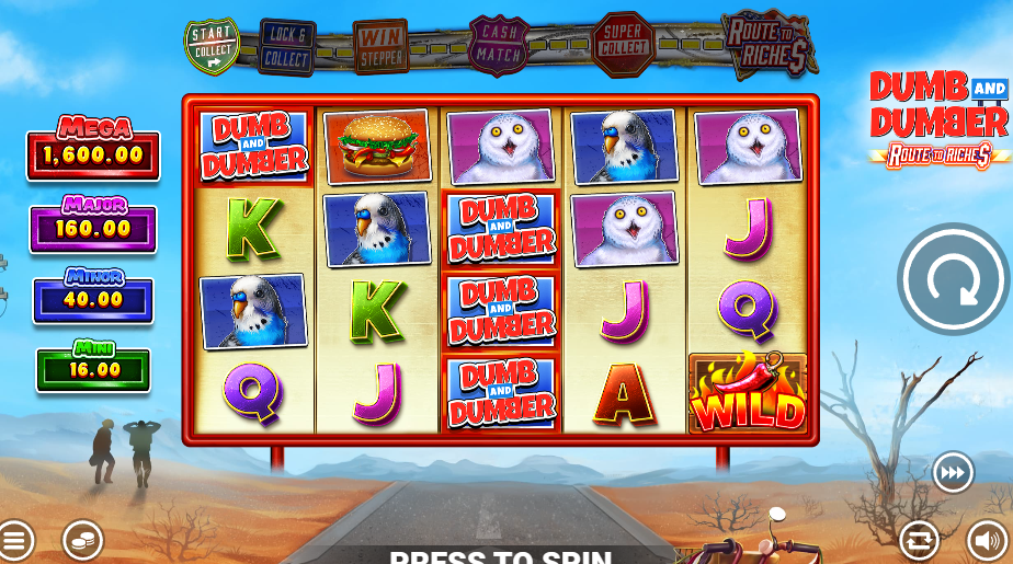 dumb and dumber route to riches