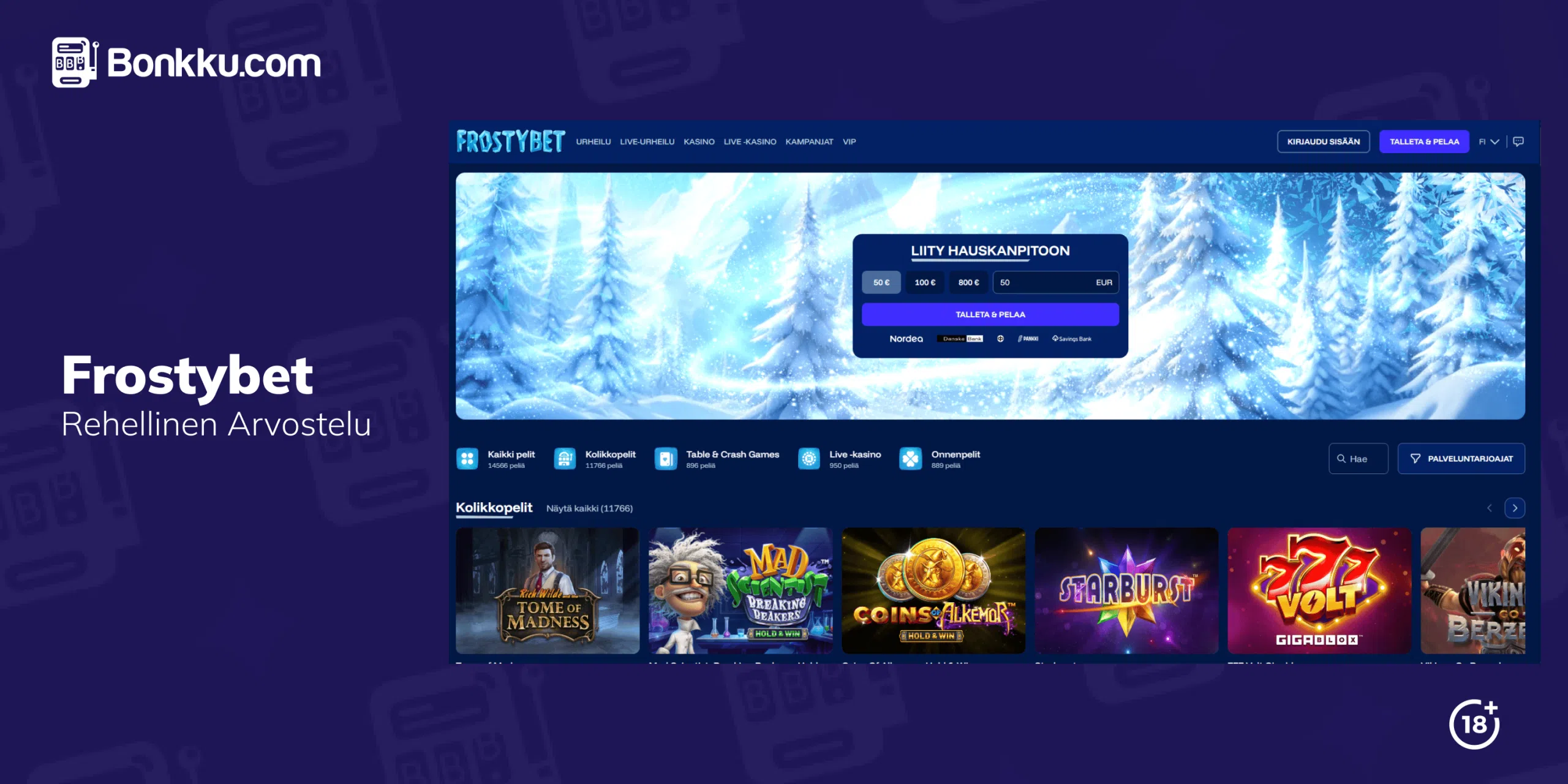 frostybet arvostelu