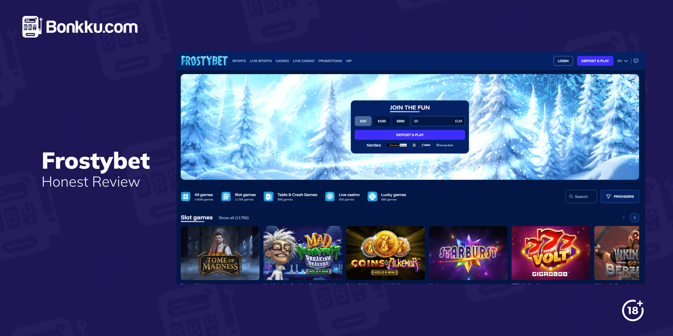 frostybet casino review