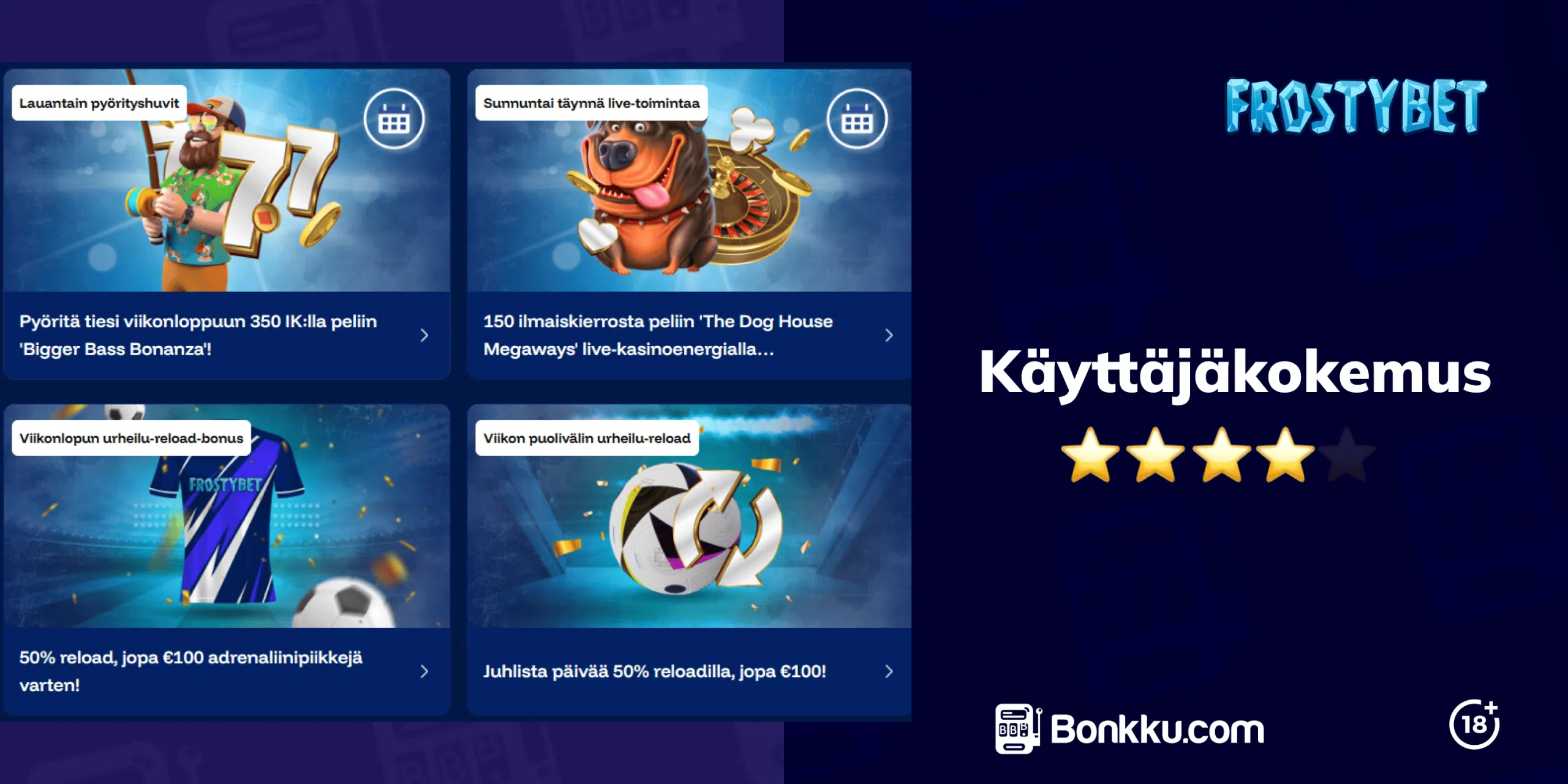 frostybet käyttäjäkokemus
