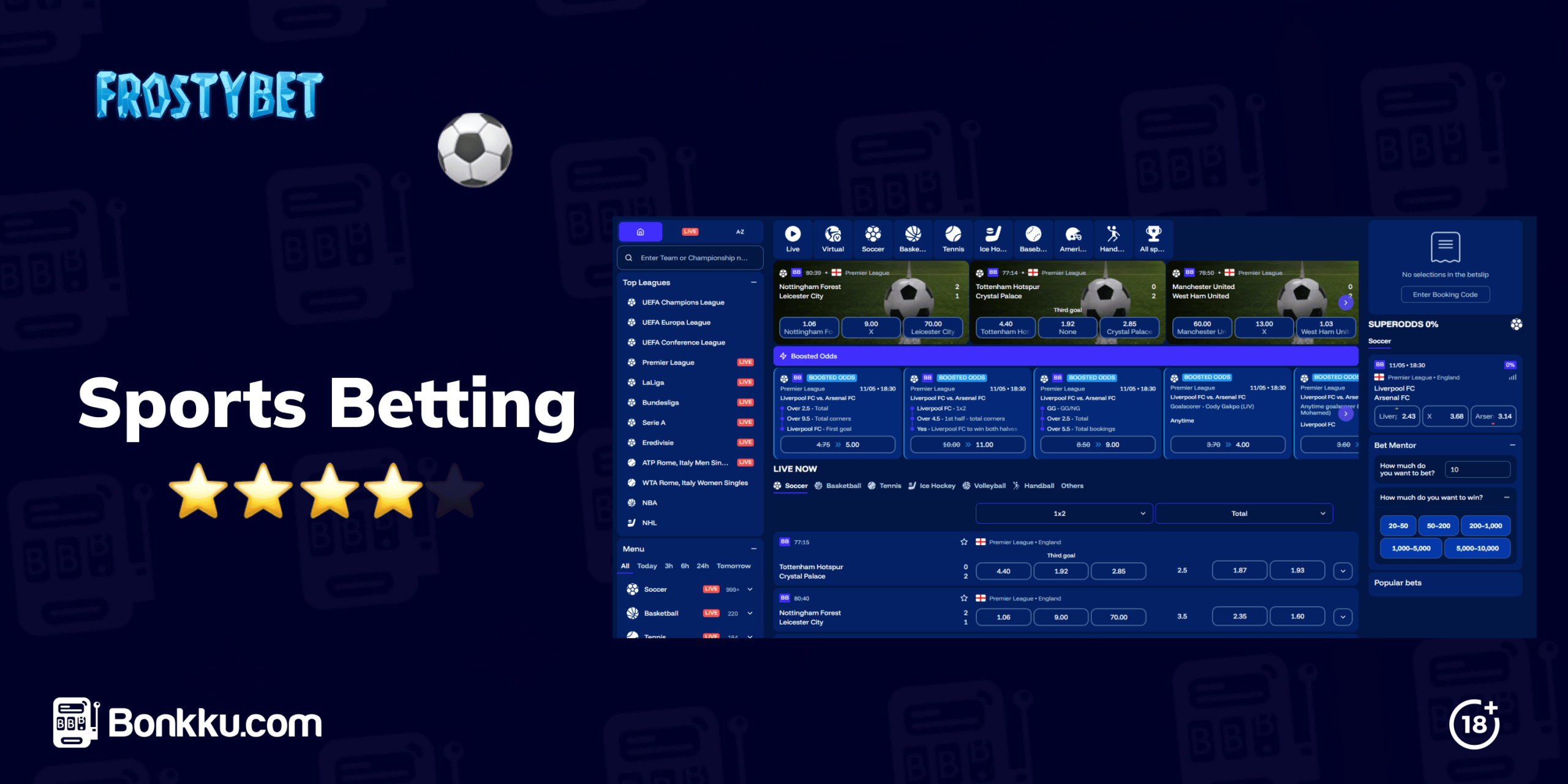 frostybet sports betting