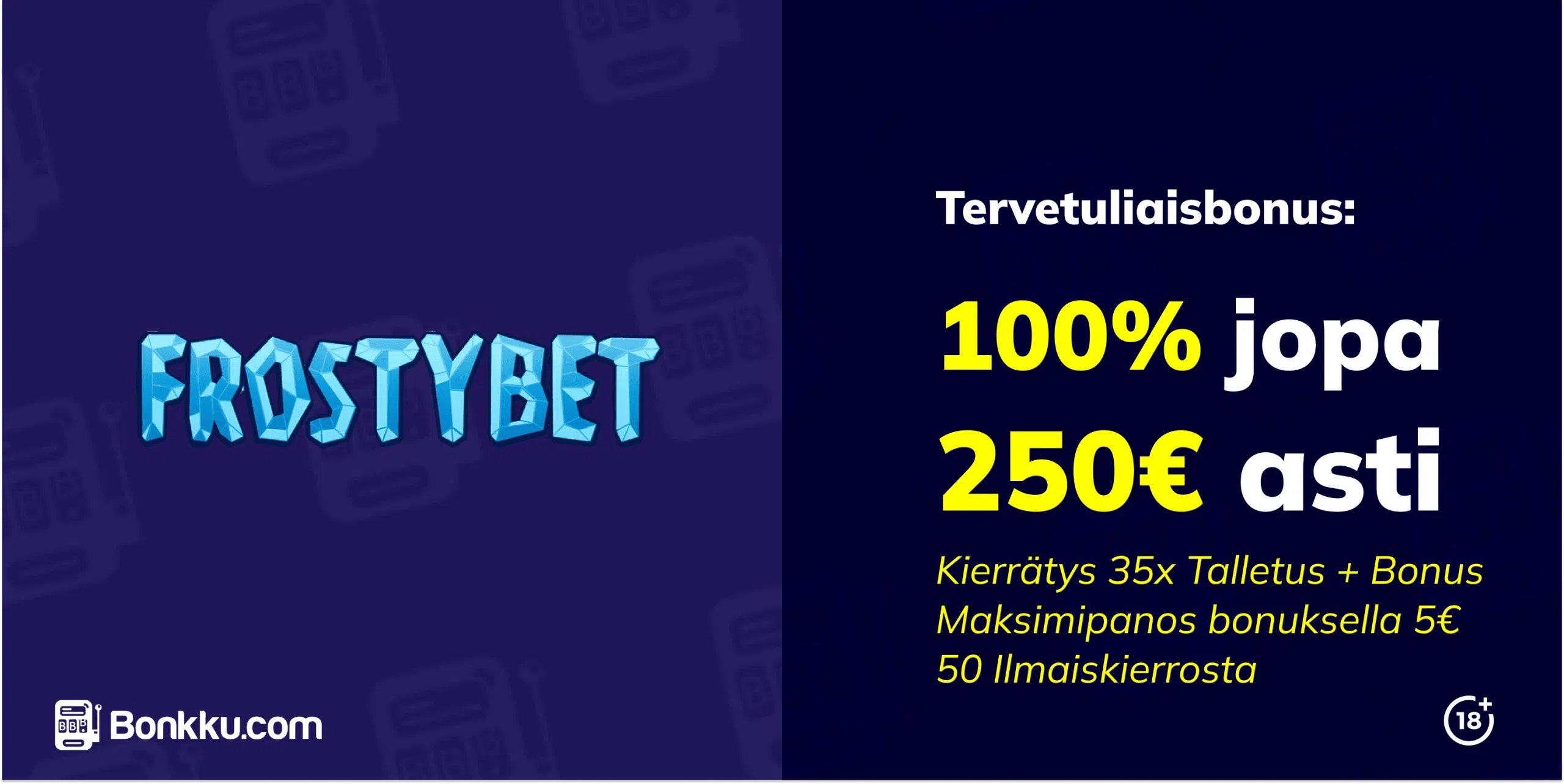 frostybet tervetuliaisbonus