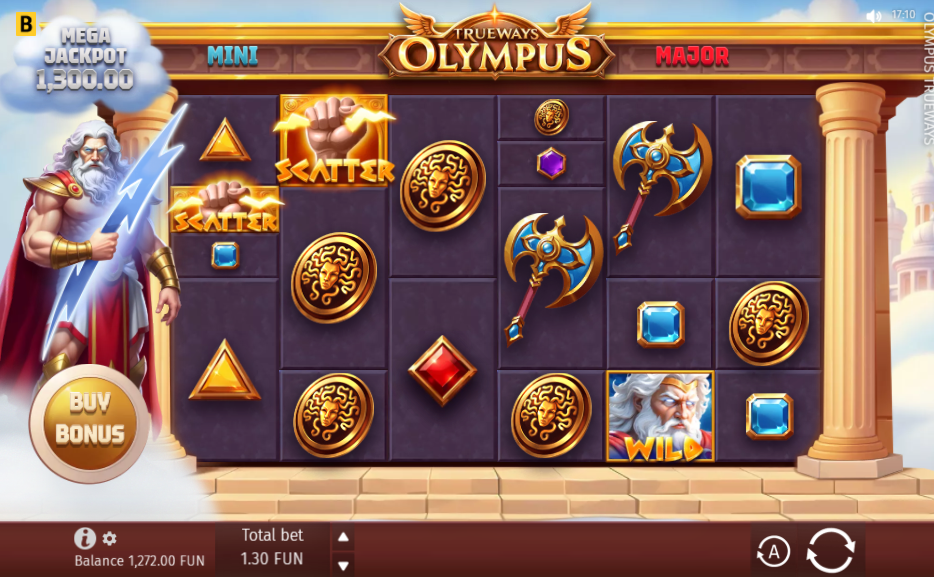 olympus trueways slot