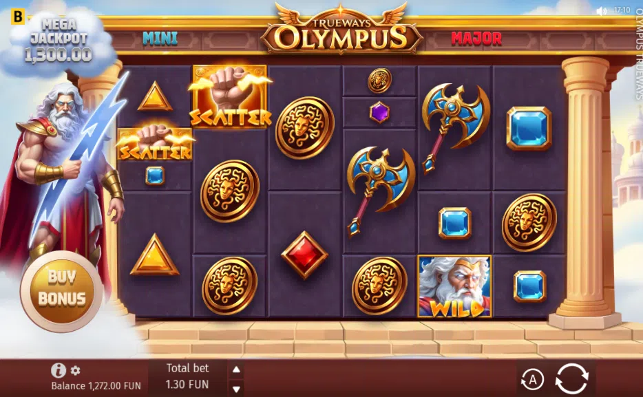 olympus trueways slot