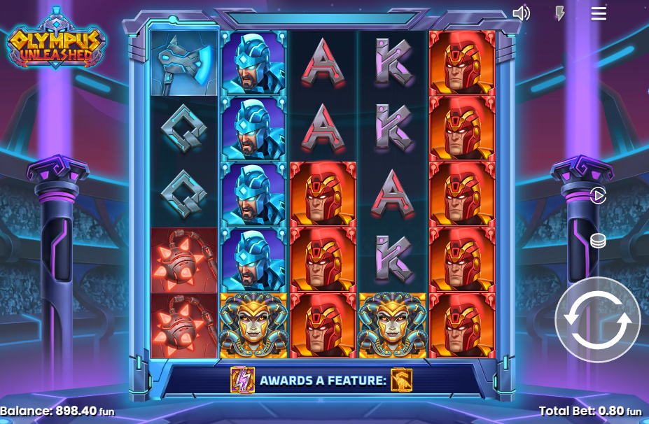 olympus unleashed slot