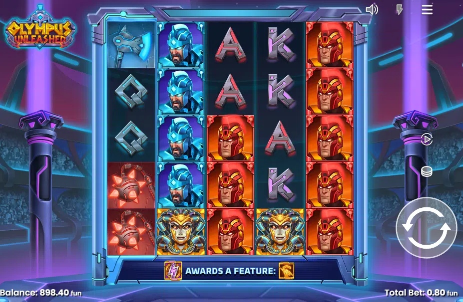 olympus unleashed slot