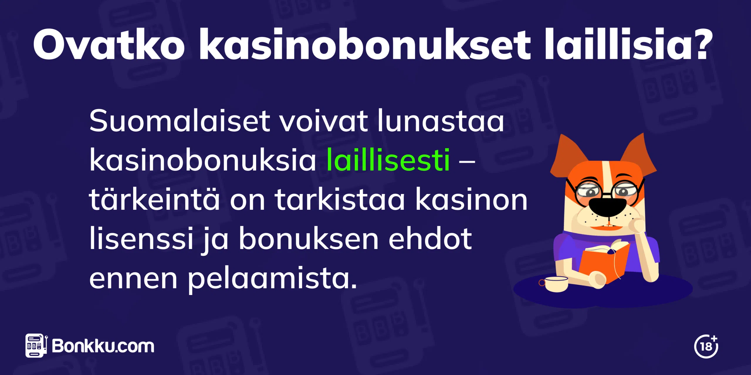 ovatko kasinobonukset laillisia